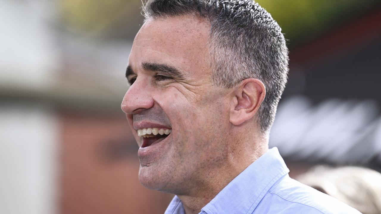 SA Premier Peter Malinauskas remains safe from the lure of a more lucrative switch to local councils. Picture: Mark Brake