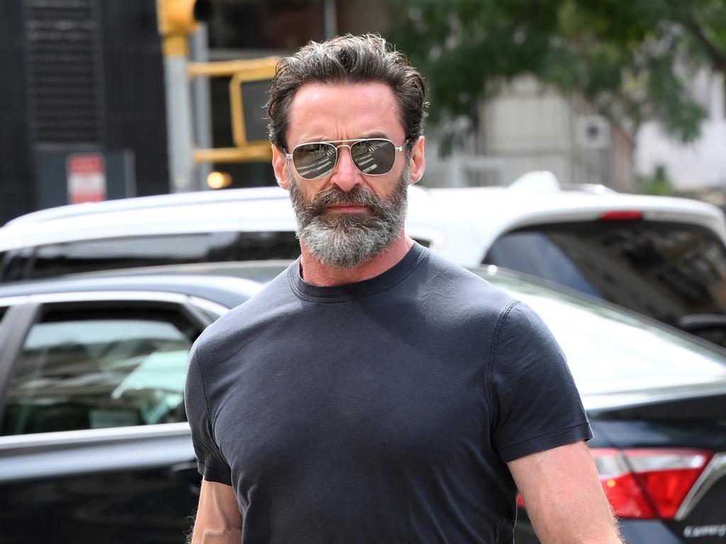 Hugh Jackman has been seen for the first time since his marriage ended. Picture: Media Mode