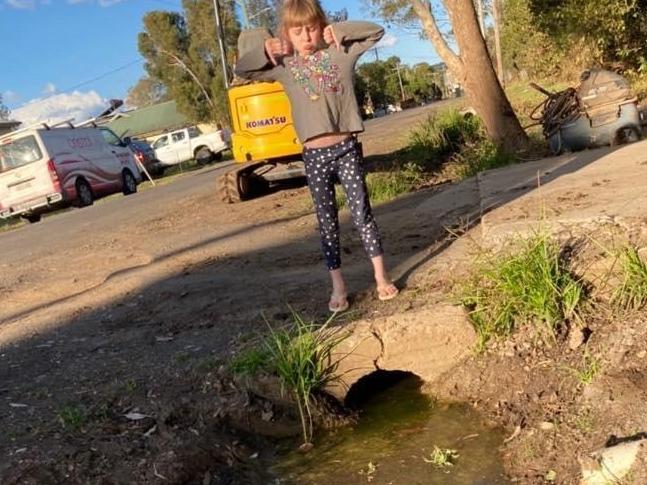 Electra Woolbank gives blocked Lismore drains the thumbs down.