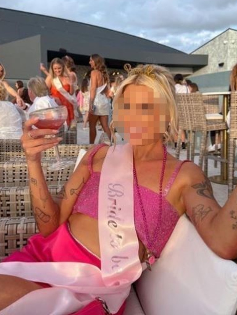 She ended up having her hen's without her former friend. Picture: Instagram