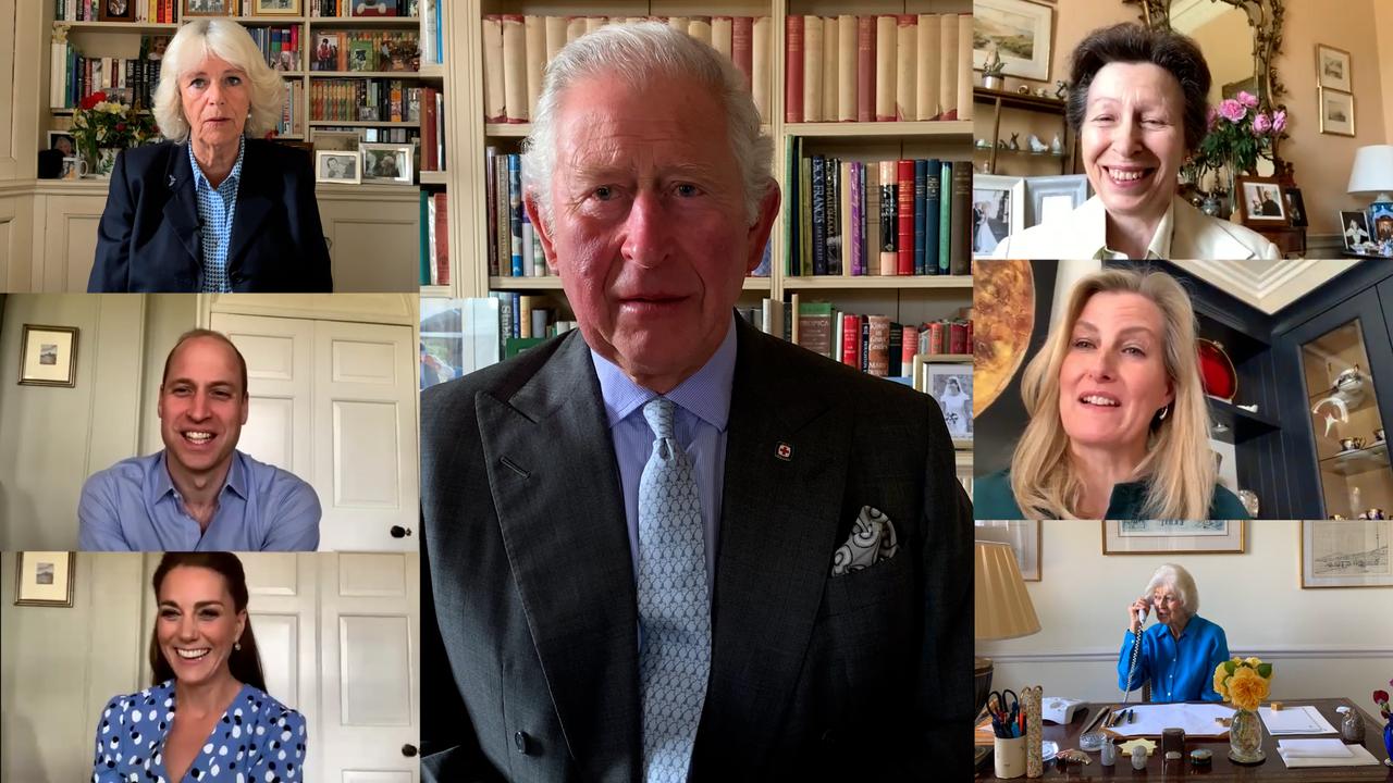 The royals have been making the most of life in lockdown, using technology to stay in touch with each other.