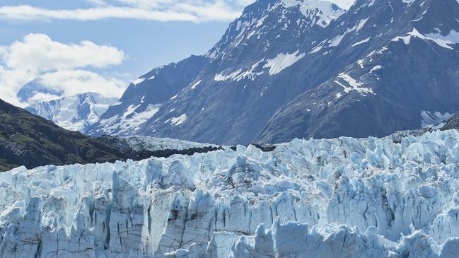 Close-up of Margerie Glacier in Glacier Bay.