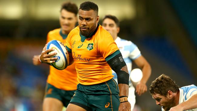 Samu Kerevi will be missed during the Wallabies’ spring tour. Picture: Getty Images