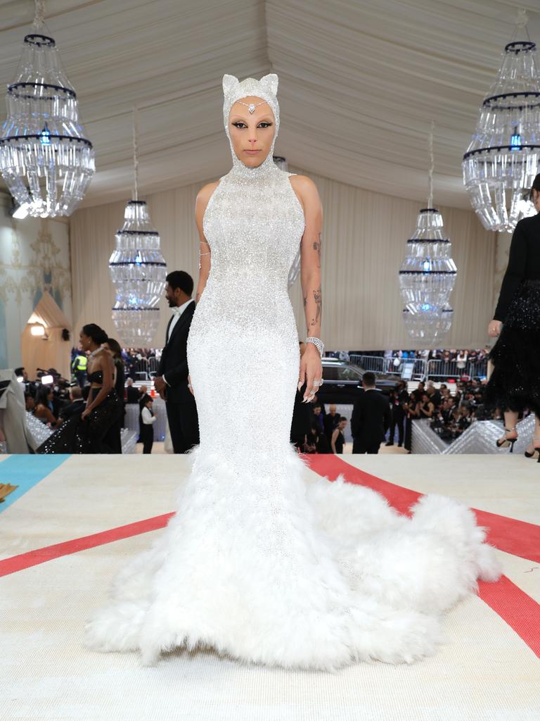 Fashion red carpet finery from Karl Lagerfeld s Met Gala The Australian