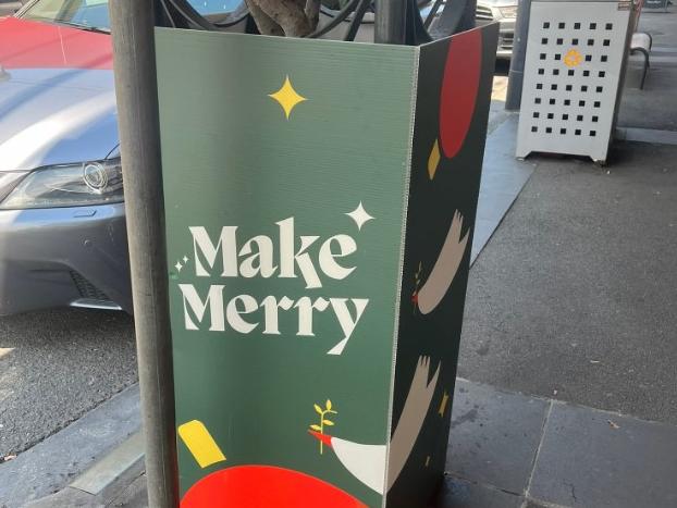 Stonnington City Council has come under fire for its ‘Make Merry’ Christmas displays.