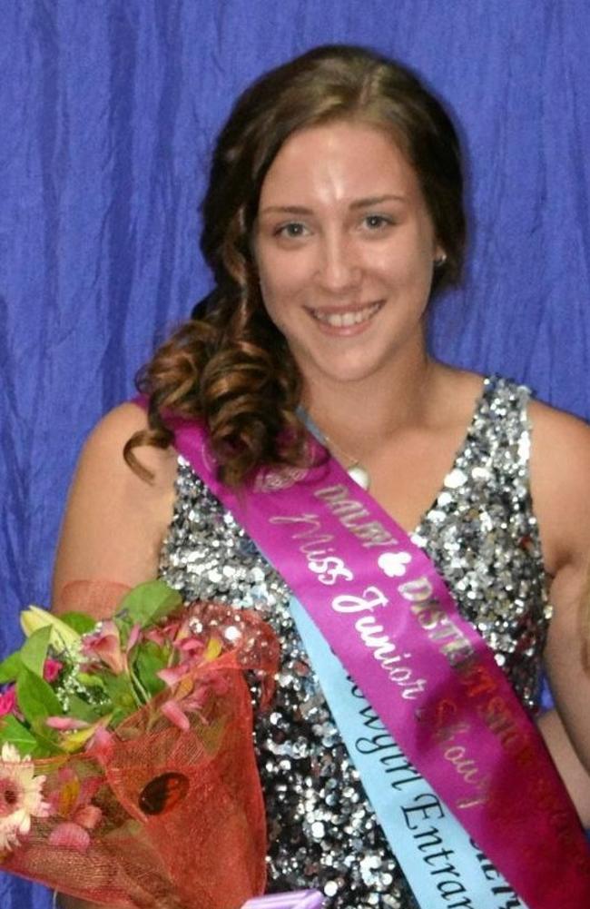 Melita Cupitt was named Miss Junior Dalby Showgirl in 2017.