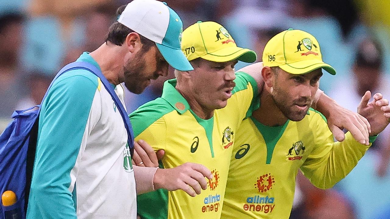 David Warner eyes a Boxing Day return. (Photo by DAVID GRAY / AFP)