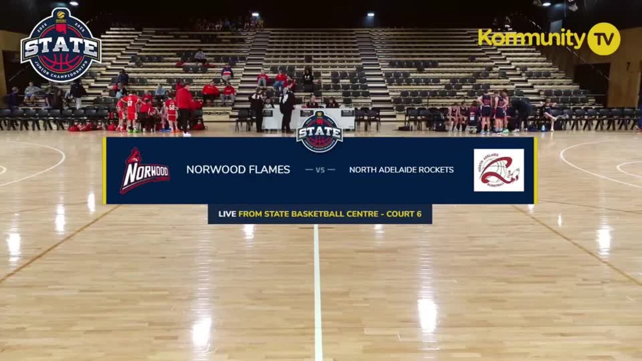 Replay: Norwood Flames v North Adelaide Rockets (U12 Boys State Grand Final)—Basketball SA Junior State Championships Day 4