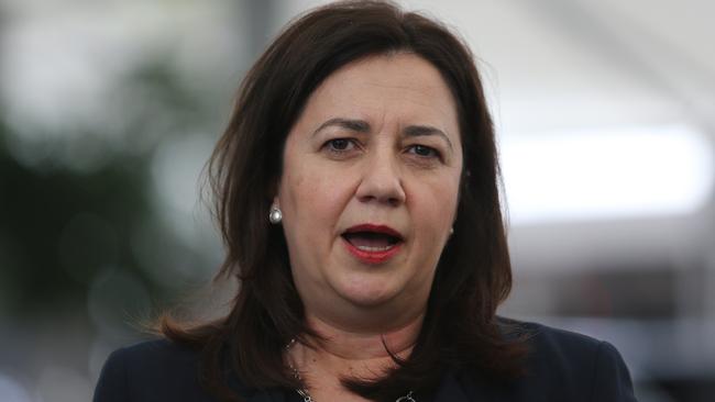 Premier Annastacia Palaszczuk said the meeting was positive. Picture: Claudia Baxter