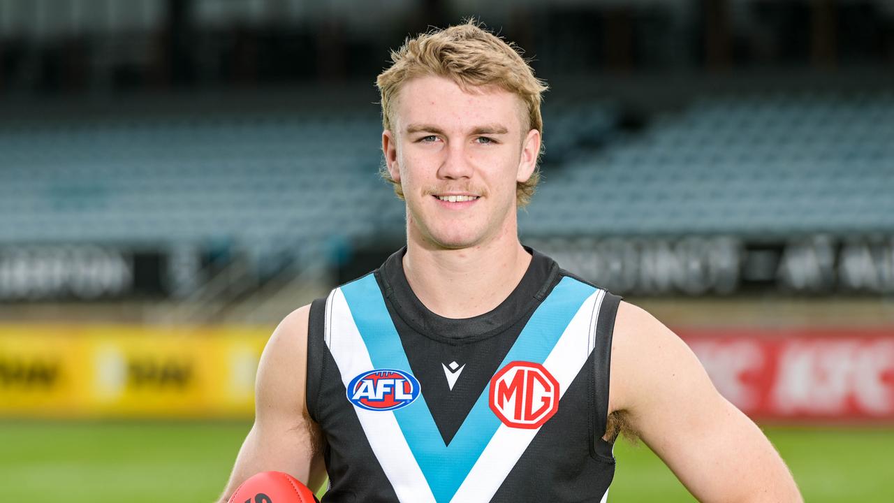 Jason Horne-Francis will line up for Port Adelaide in 2023. Picture: Brenton Edwards