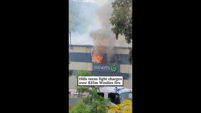 Hills teens fight charges over $25m Stirling Woolies fire | Daily Telegraph