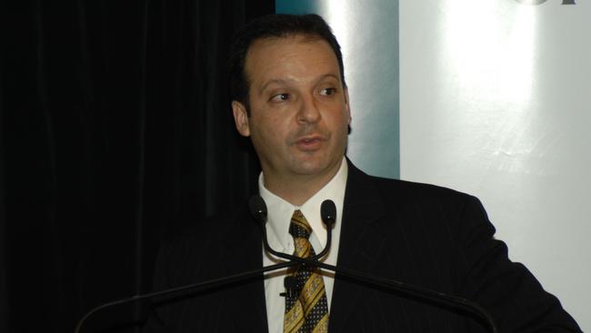 A file photo from 2003 of new Optus chief operating officer Peter Kaliaropoulos.