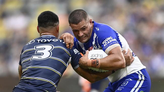 Braidon Burns is back at the Bunnies, after a mixed stint at the Bulldogs. Picture: Getty Images