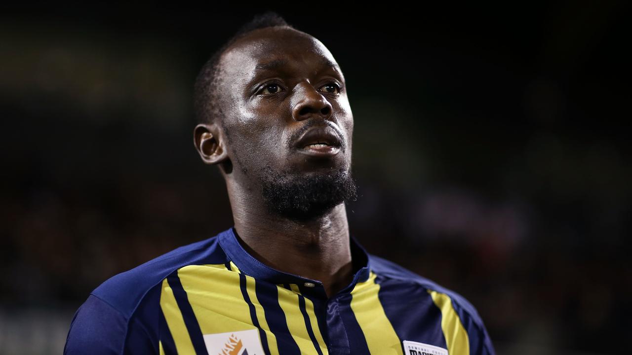 Usain Bolt has revisited his ill-fated attempt to become a professional football player at the Central Coast Mariners.