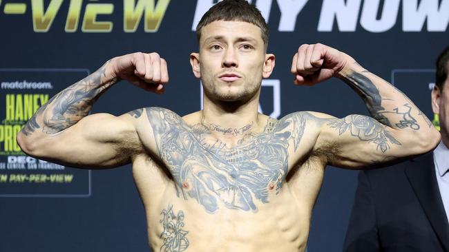 Queenslander Liam Paro takes on power puncher Subriel Matias this weekend in Puerto Rico. Picture: Ezra Shaw/Getty Images