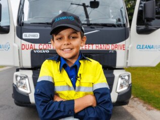 Queensland 11yo boy’s garbage truck dreams granted