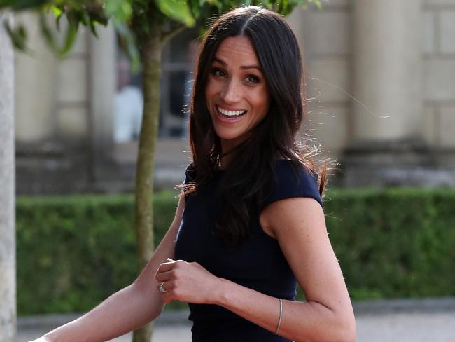 Meghan Markle will walk down much of the aisle alone. Picture: AFP/Pool/Steve Parsons