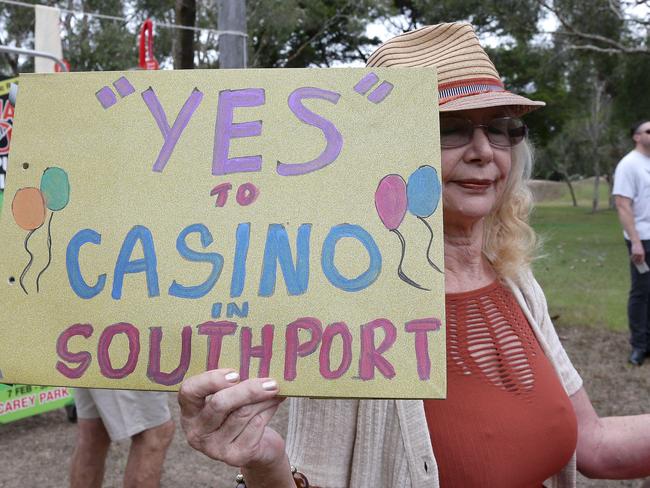 Protestors gather in Carey Park. Picture: Tertius Pickard.