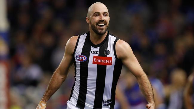 Collingwood’s Steele Sidebottom is a popular player but his actions were reckless.