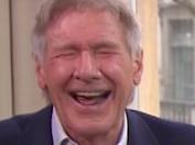 It takes a lot to crack up Harrison Ford.