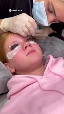 I let my daughter, 11, get lash fillers