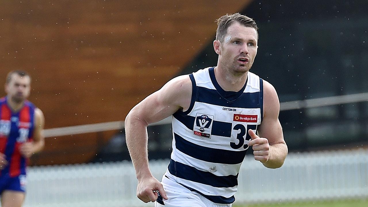 Should Dangerfield have been allowed to play a VFL practice match? Photo: Nicki Connolly