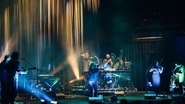Portishead singer Beth Gibbons performing solo with her band for Vivid. Pictures: Jordan K Munns