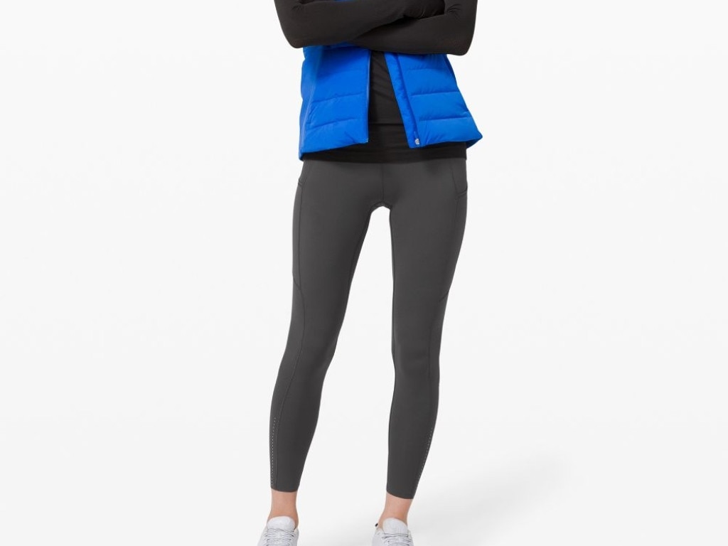 Lululemon's Fast and Free Leggings are a highly-rated favourite for running. Image: Lululemon