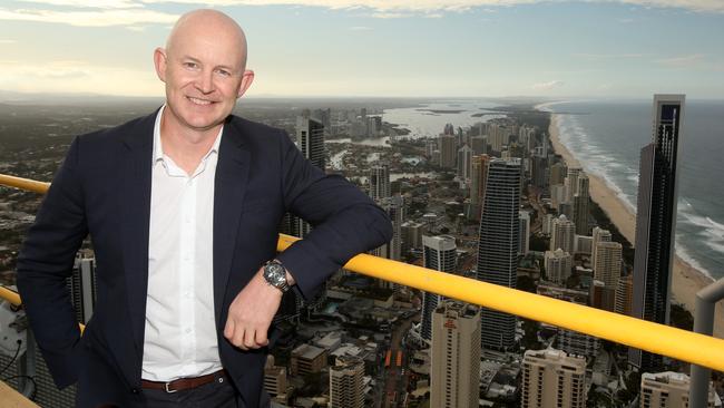 Paul Callander, General Manager Commercial Operations of Q1 Skypoint, Dreamworld and White Water World. Picture by Scott Fletcher