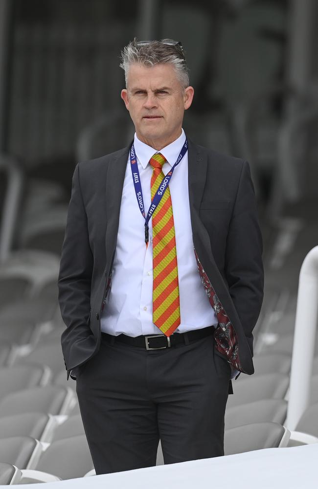 Jamie Cox when working for the MCC in 2022. Picture: Philip Brown/Getty Images