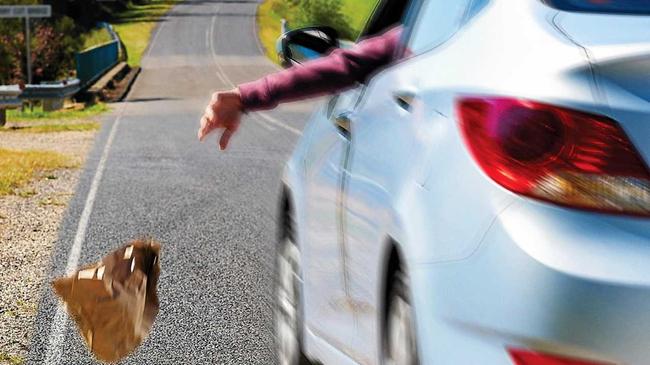 Lismore City Council is clamping down on littering. Picture: Contributed