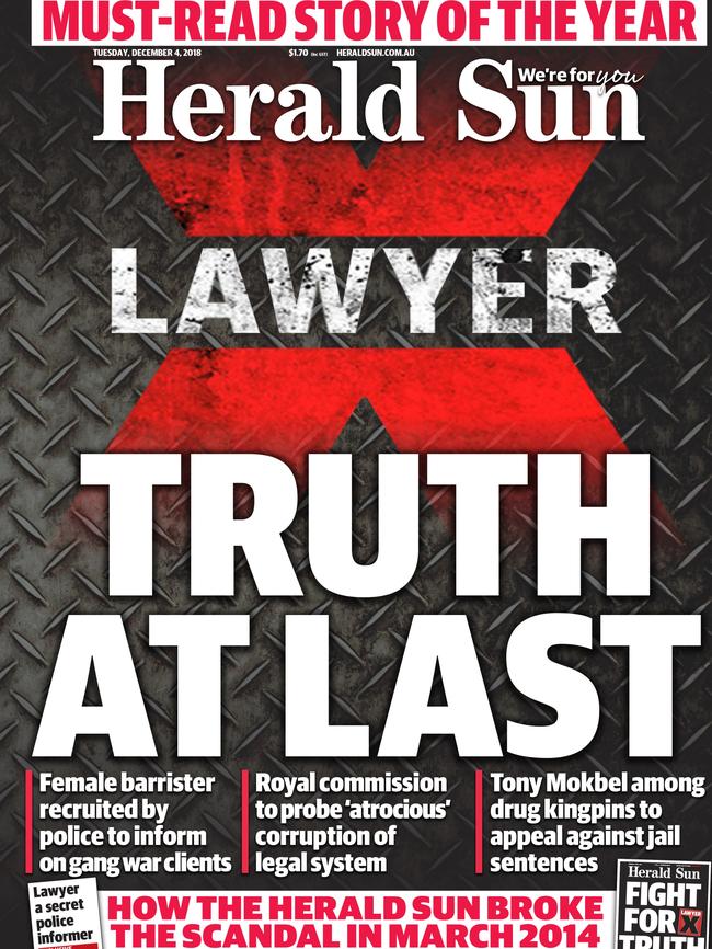 The Herald Sun’s four-year investigation led to a royal commission.