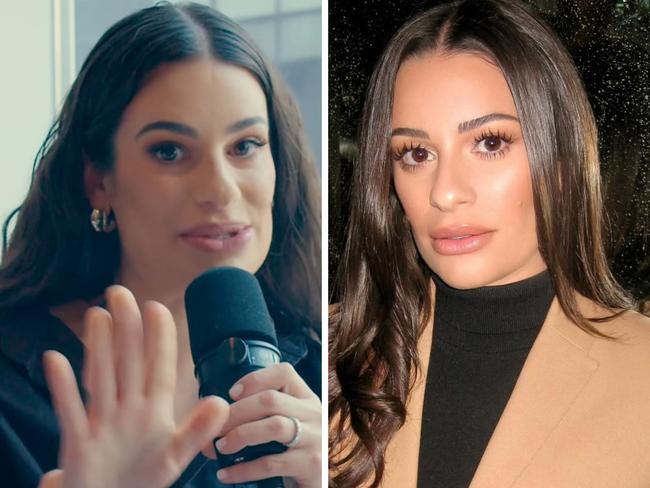 Lea Michele has revealed a 'Hollywood tragedy' tour bus used to pass her West Hollywood home after Cory Monteith's death.