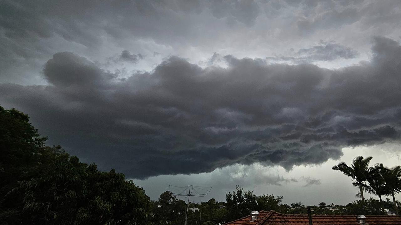 Storms have smashed SEQ on Tuesday afternoon. Picture: Stephen Felschow