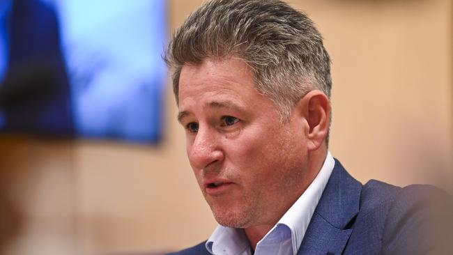 Nine Network chief executive Mike Sneesby. Picture: NCA NewsWire / Martin Ollman