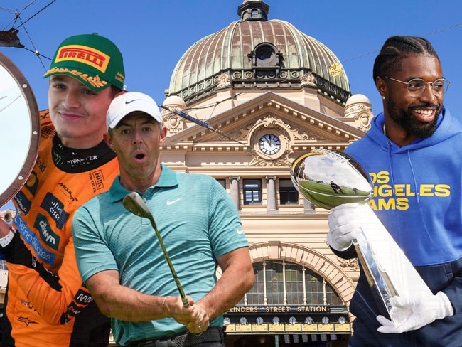 Melbourne is smashing Sydney in the live sport stakes.