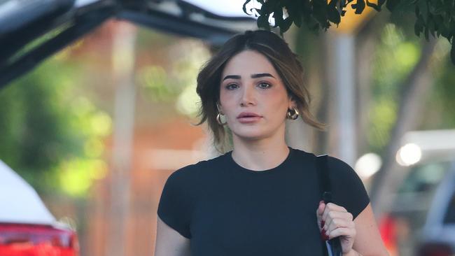 Ashlyn Nassif was dressed in all black in court on Wednesday. Picture: NCA NewsWire / Gaye Gerard