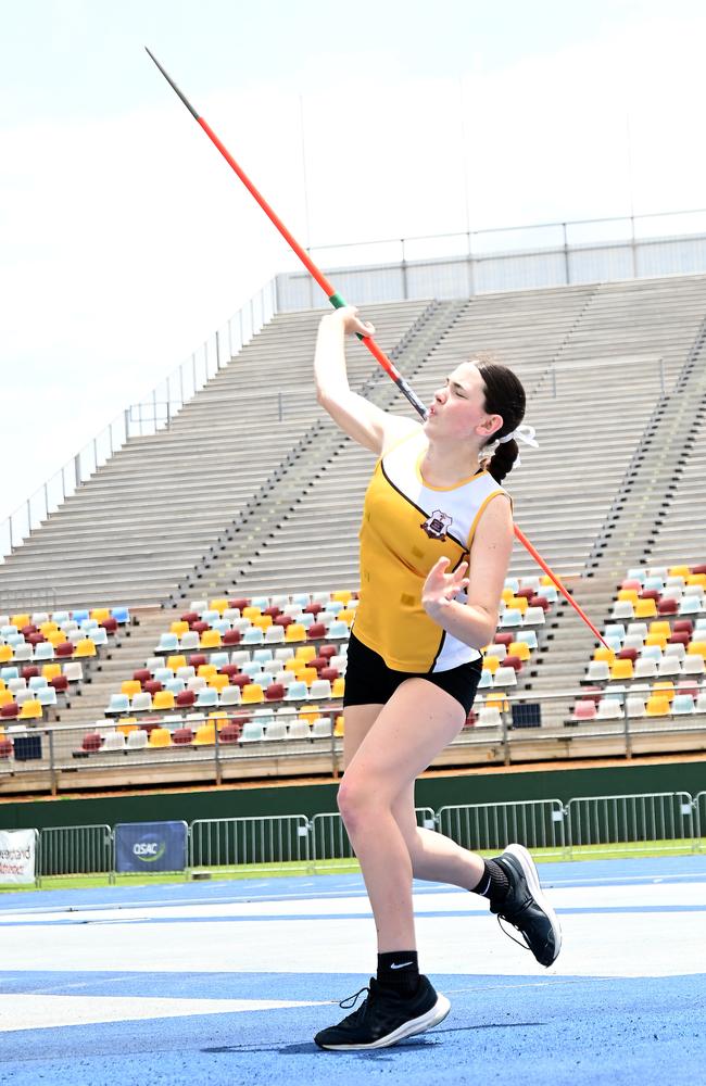 The Queensland All Schools track and field championships at QSAC. Saturday November 2, 2024. Picture, John Gass