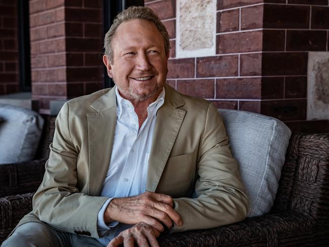 TAUS60 portraits. Andrew Forrest. PIC: Tony McDonough## EXCLUSIVE USE in The Australian ONLY ##240403:PERTH; Andrew "Twiggy" Forrest.