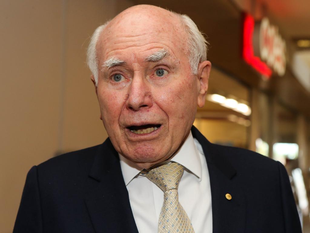 Former Australian PM John Howard has lashed out at the ‘Yes’ campaign as the Voice to parliament debate looms. Picture: Gaye Gerard