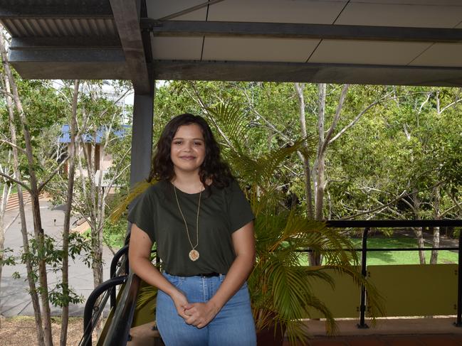 Young Citizen of the YEar Emily Ford helped teach school students to use drones - something she says isn't the way of the future, but the way of the present. Picture: Will Zwar