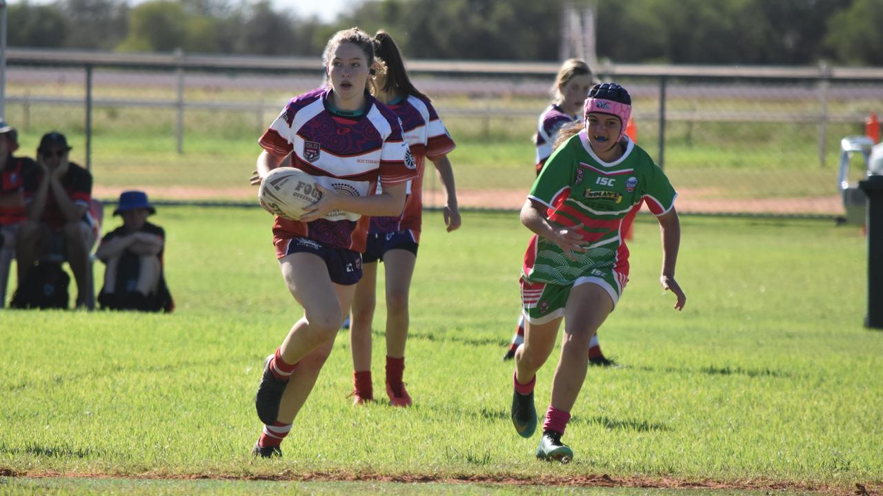 Gatton/Valleys v Southern Outback U17 girls. Adrian Vowles Cup 2020.