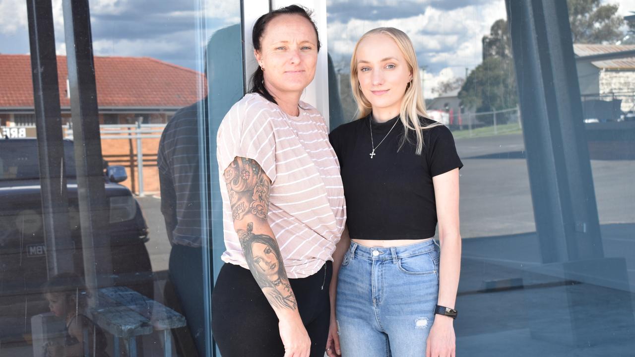 Tammy Clarkson with her daughter Shakii Clarkson in front of Sassy Little Beauty. Photo: Madison Mifsud-Ure / Warwick Daily News