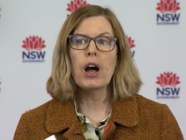 NSW Chief Health Officer Dr Kerry Chant.