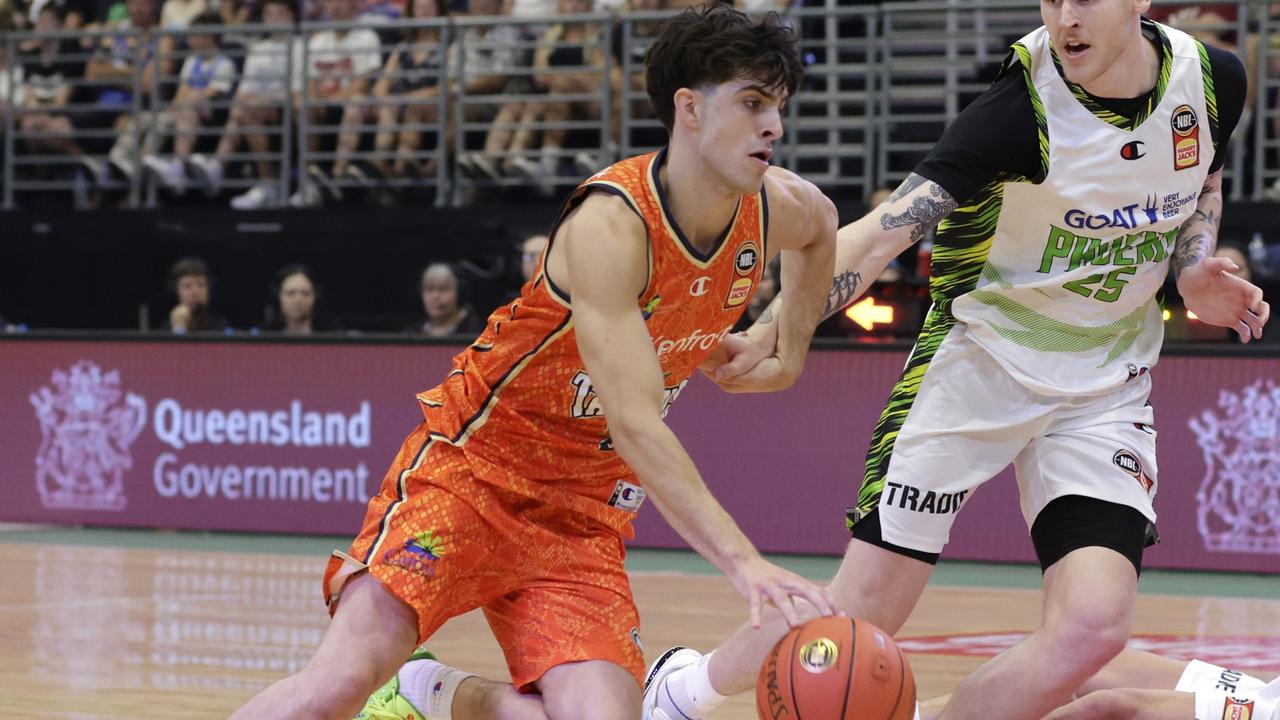 NBA Draft hopeful Taran Armstrong will add elite passing to the Taipans. Picture: Russell Freeman/Getty Images for NBL