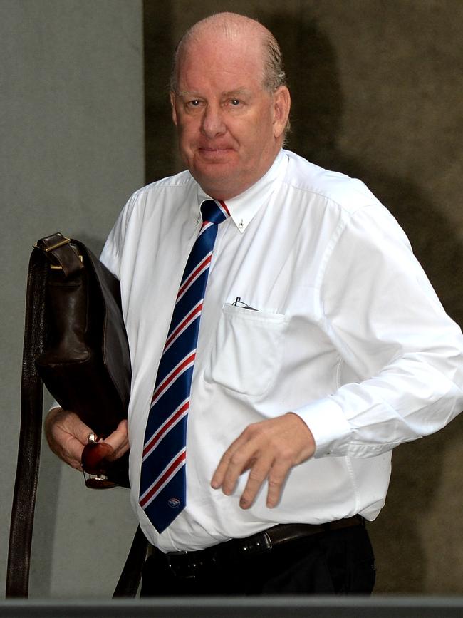 Beasley at a hearing in 2009. Picture: Jay Town