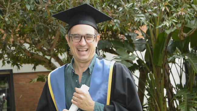 Former Courier Mail journalist and award-winning author Trent Dalton was named a Fellow of the University at the University of Southern Queensland on September 26, 2024.