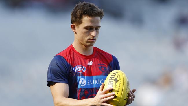 Jack Billings couldn’t get into the game. Picture: Darrian Traynor/Getty Images