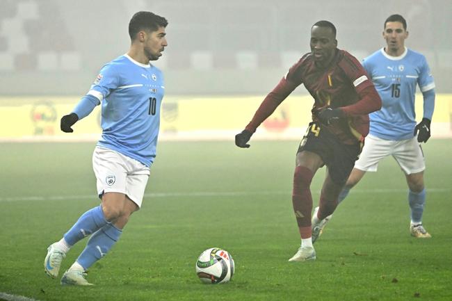 Israel played Belgium in a Nations League game in Budapest last week