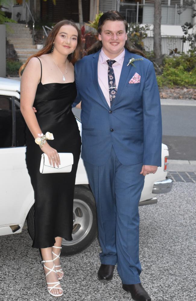 Ruben and Tyla enjoyed their night at the 2022 Noosa District State High School Formal. Picture: Eddie Franklin